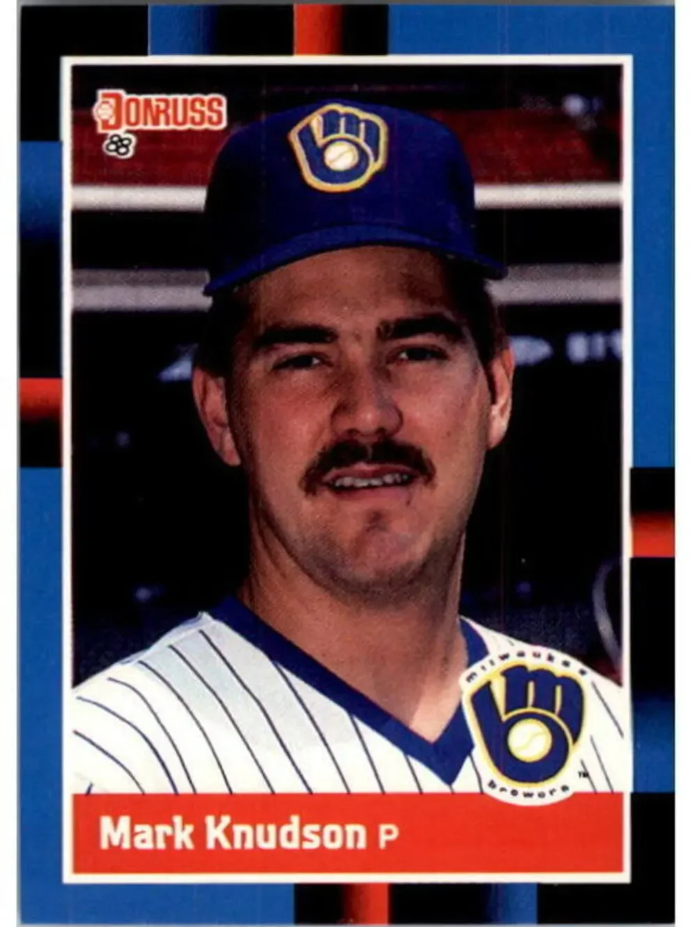 1988 Mark Knudson Donruss Baseball Card #495